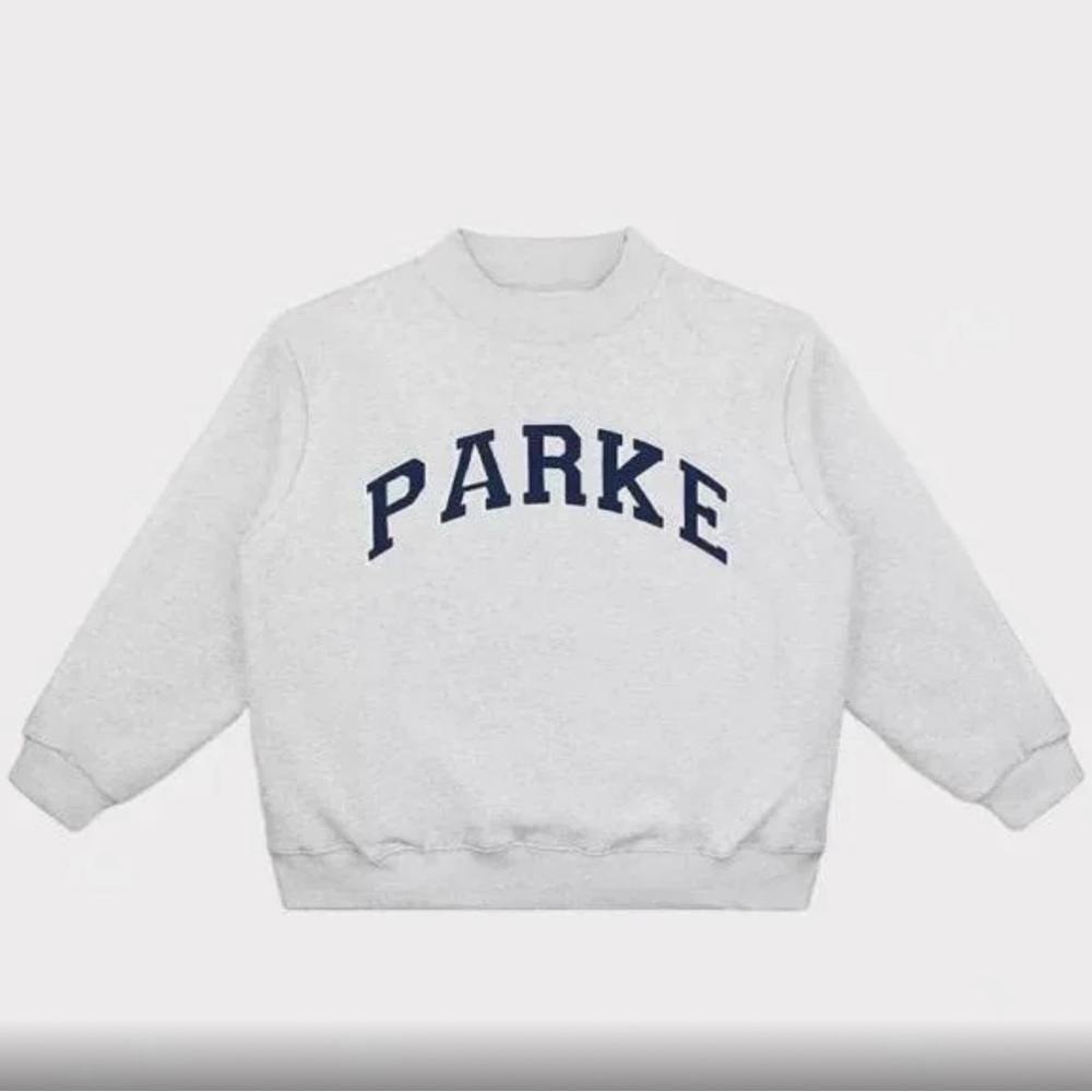 Parke Mockneck Gray Sweatshirt
